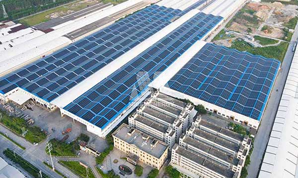 21.5 MW Roof Project Completed in Guangdong, China