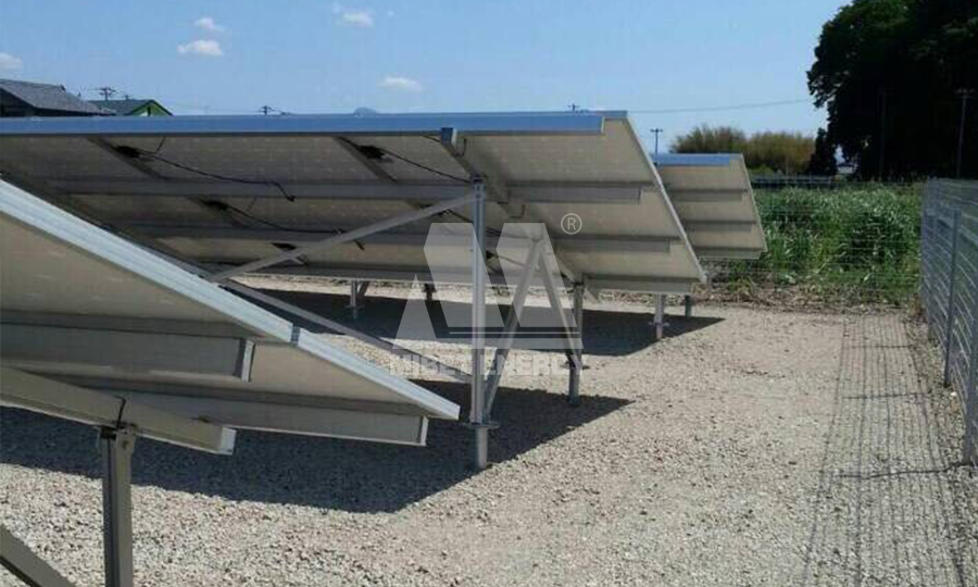 ground mount solar panel racks
