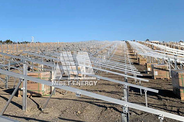 solar ground mounting structure