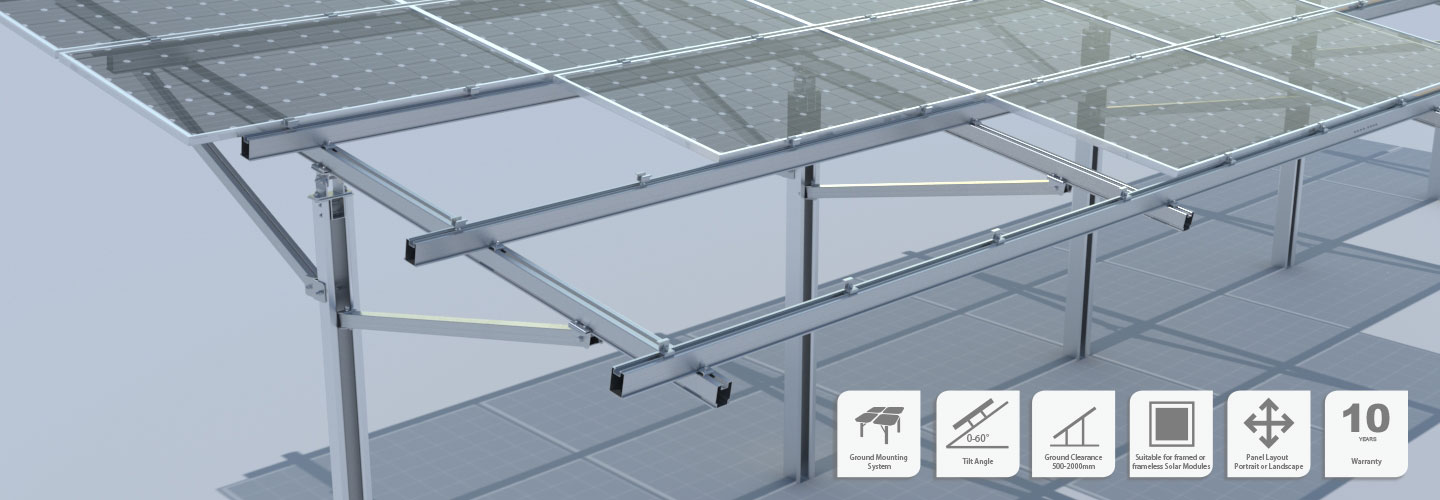 ground mount solar racking