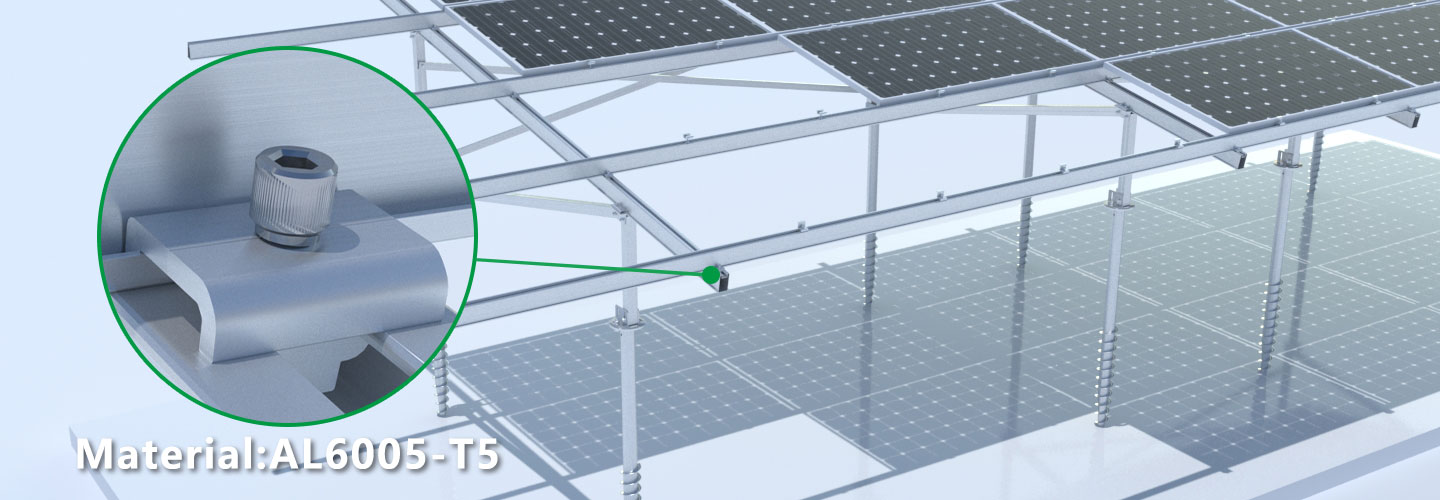 ground solar mounting system