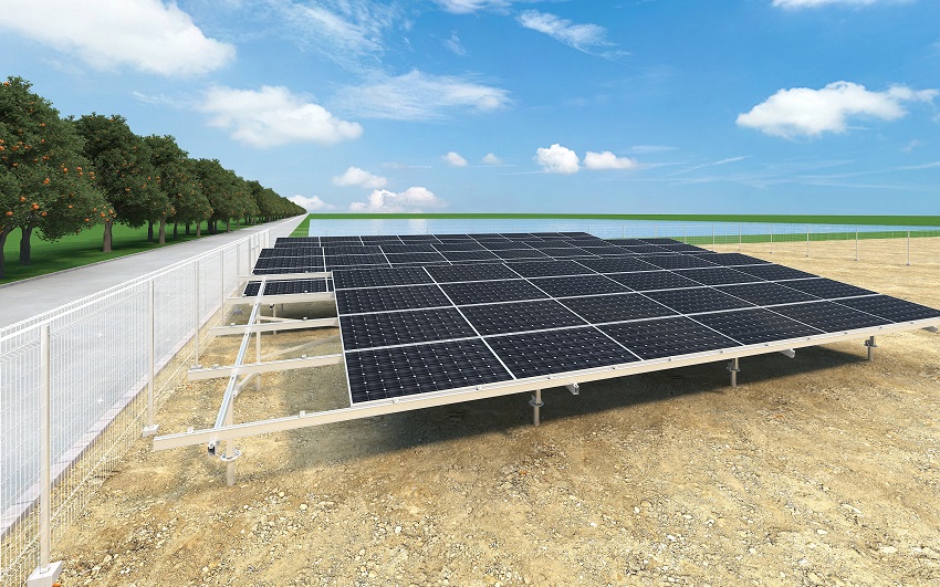 ground photovoltaic system