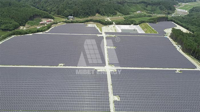 ground solar racking system