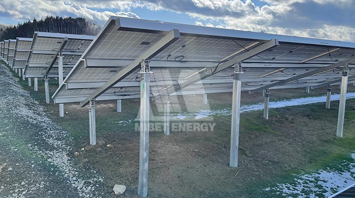 ground solar racking system