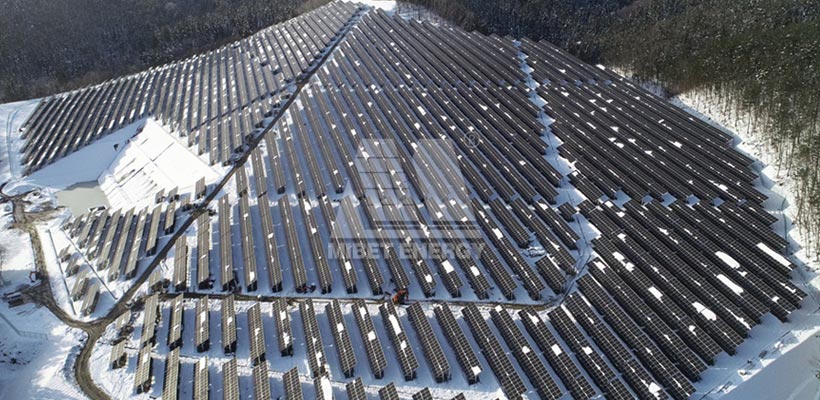 ground solar racking system