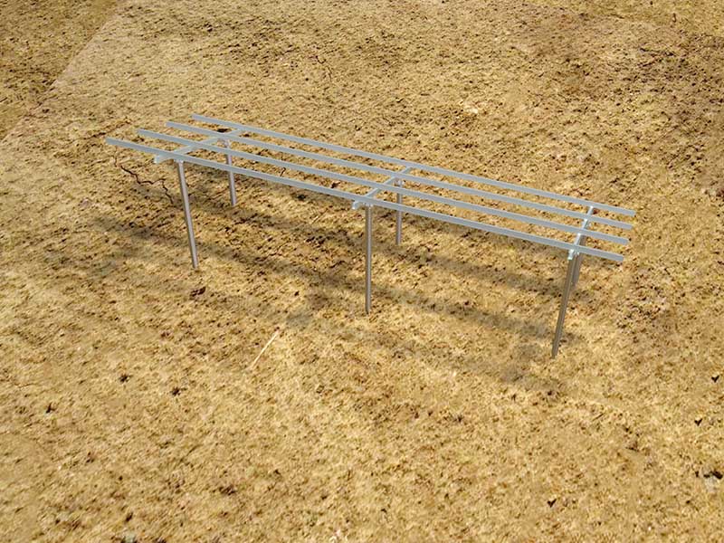 solar panel ground mount kit