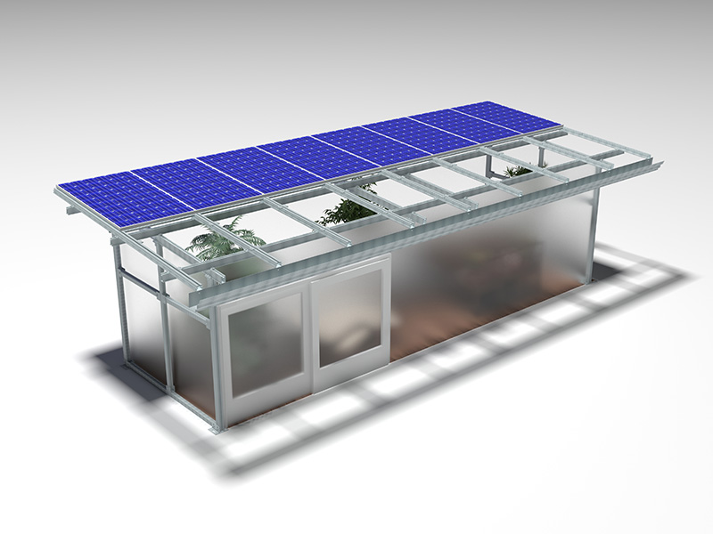 Winter Garden solar mounting system