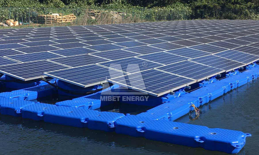 Floating Solar Power System in Japan