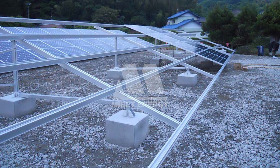Ground Solar Mounting System in Japan