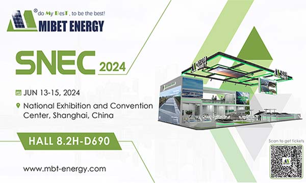 Join Mibet at SNEC 2024, Shanghai!