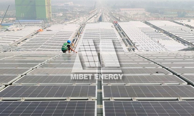 Metal Roof Mounting System in China 6MW