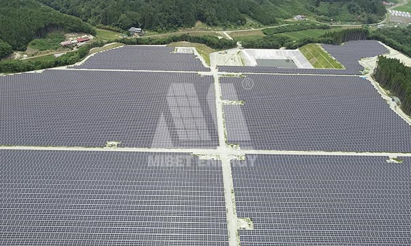 Mibet 20MW Miyagi Solar Ground Racking Project Successfully Grid-Connected