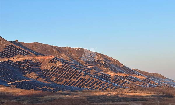 Mibet's Carbon Steel Brackets for the Huludao 80MW Project