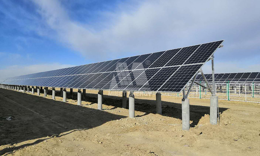 solar panel racks ground