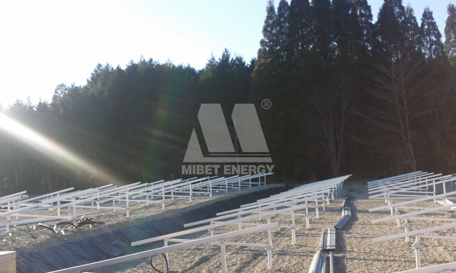 Solar Ground Mounting System in Japan