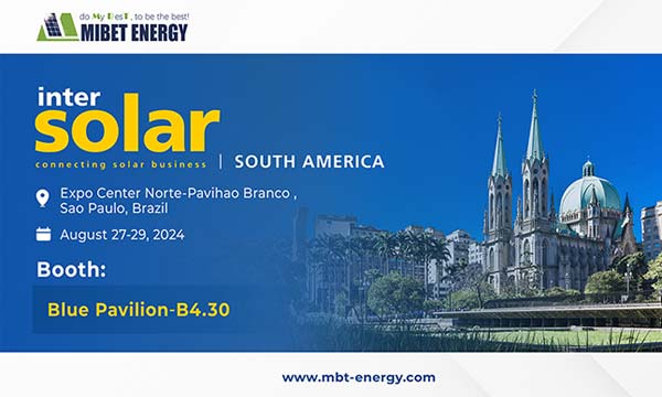 Mibet to Participate at Intersolar South America 2024